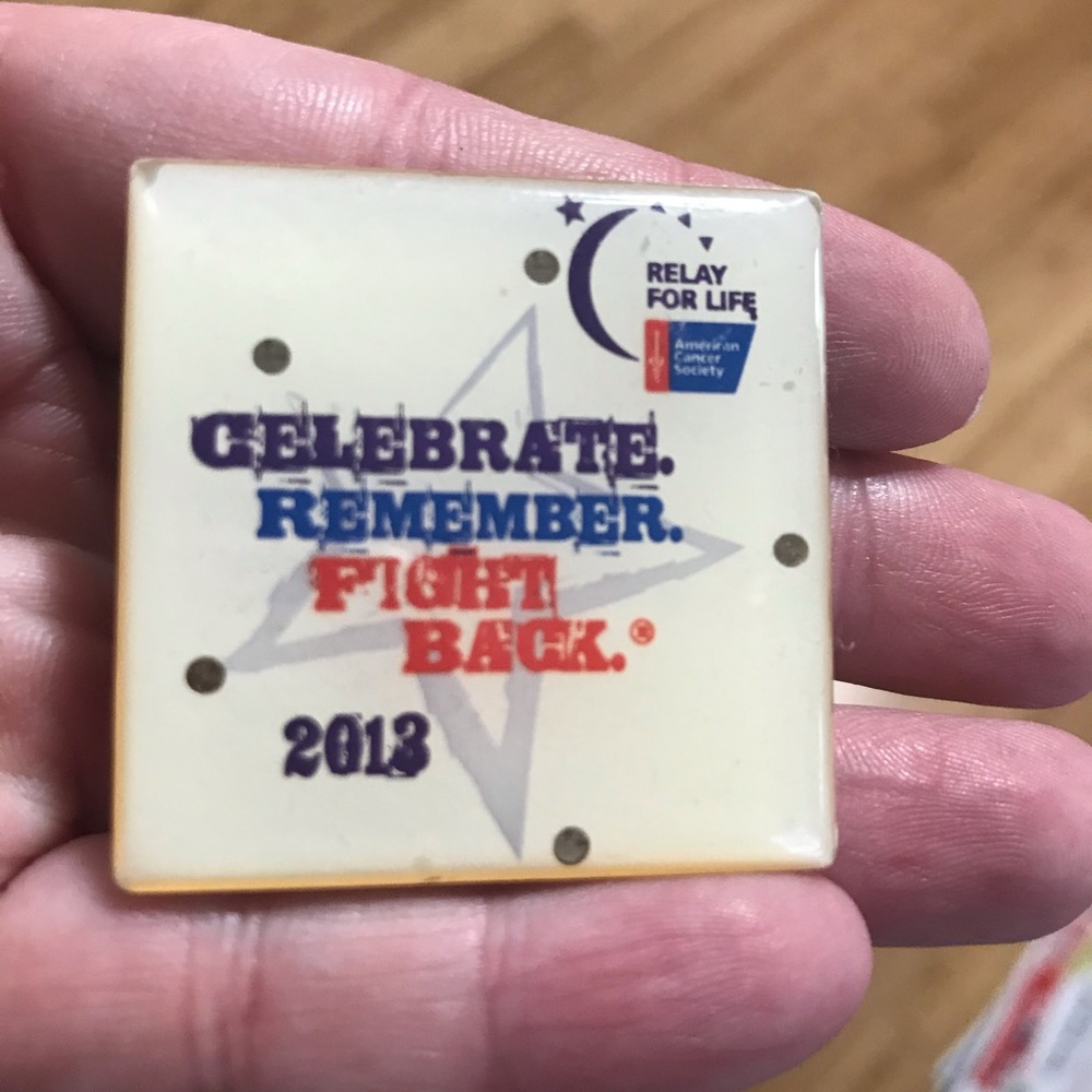 2013 Relay for Life pin